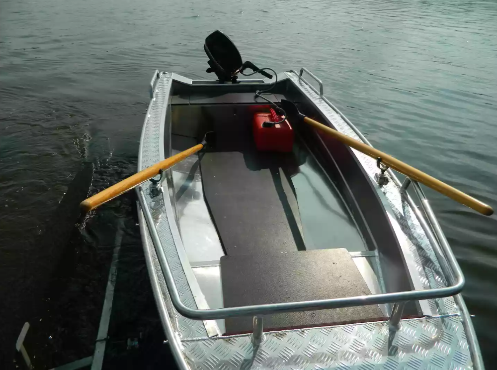 Алюминиевая лодка Wyatboat-390 У в Костроме