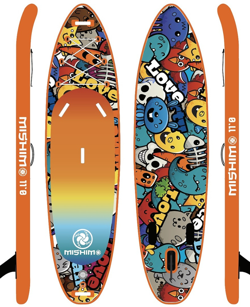 SUP (САП) Доска MISHIMO CRAZY-LINE 9.5’ (305см) в Костроме