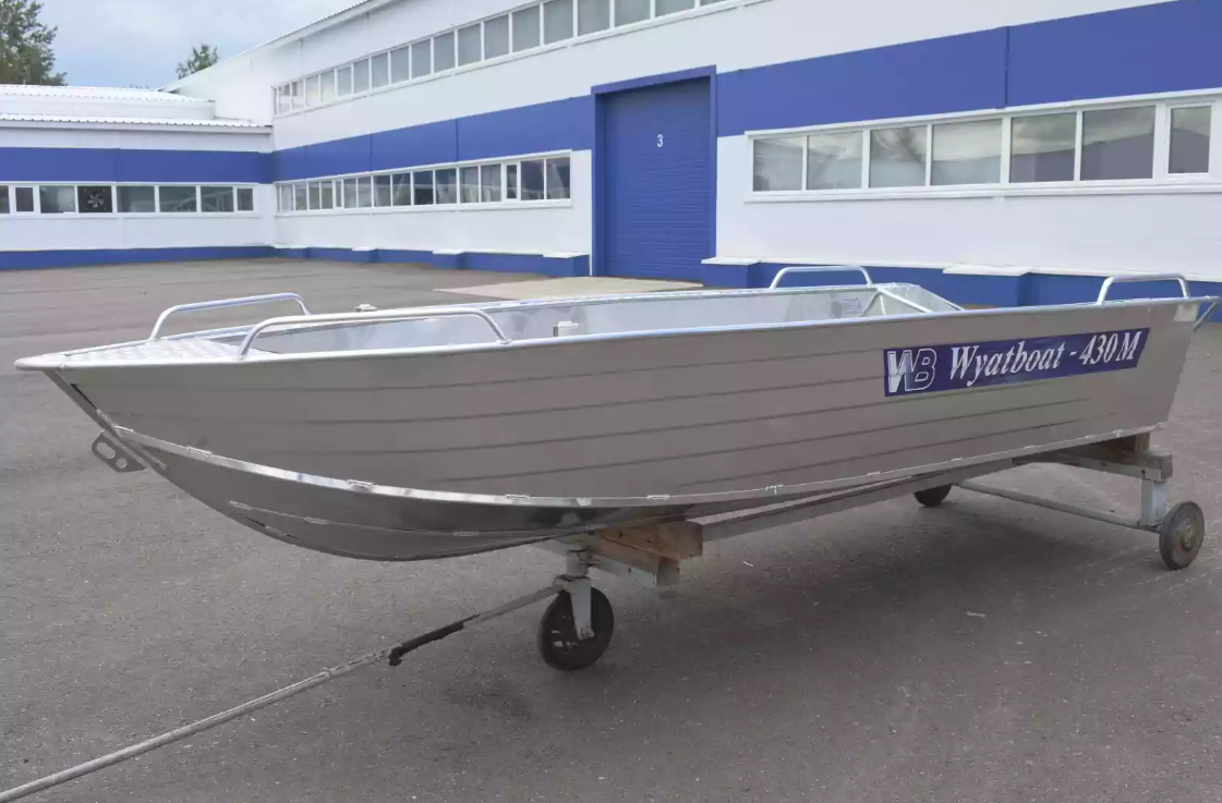 Алюминиевая лодка  Wyatboat-430М в Костроме