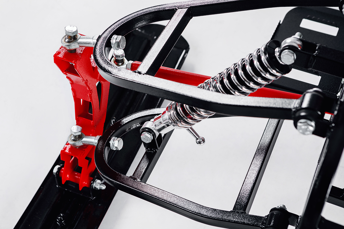 Лыжный модуль IKUDZO с подогревом ручек металлические лыжи в Костроме