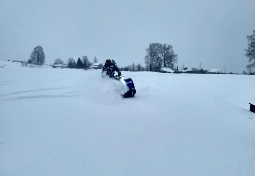 Мотобуксировщик Альбатрос-XLV 15 тележки, 1450 мм в Костроме