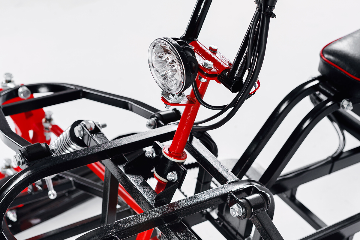 Лыжный модуль IKUDZO с подогревом ручек металлические лыжи в Костроме