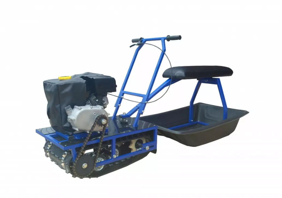 Мини-мотобуксировщик Альбатрос-М с фарой в Костроме