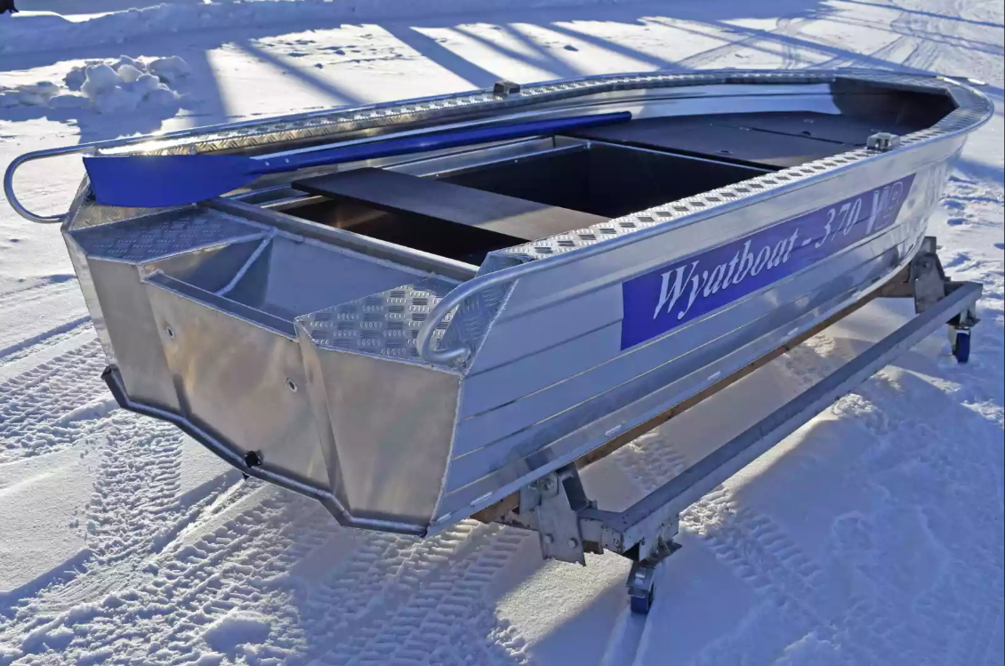 Алюминиевая лодка Wyatboat-370 Р FISH в Костроме