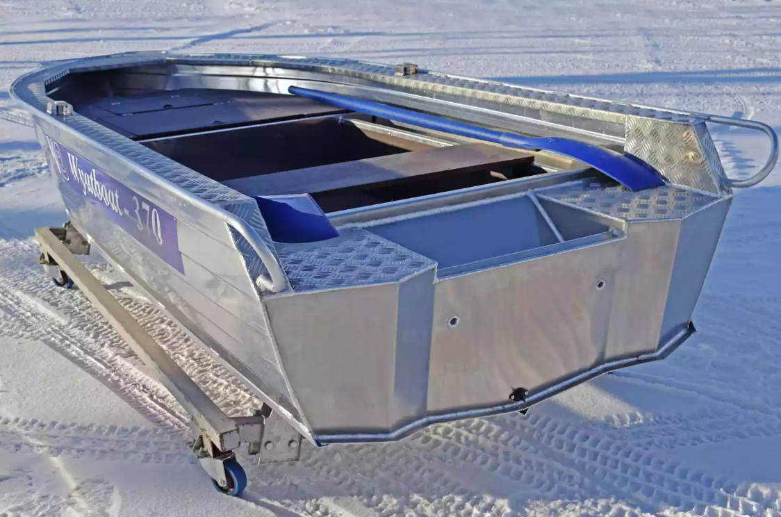 Алюминиевая лодка Wyatboat-370 Р FISH в Костроме