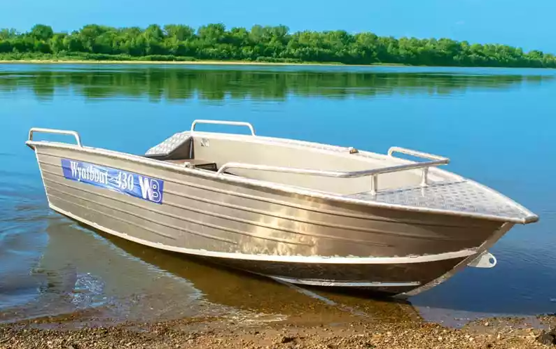 Алюминиевая лодка  Wyatboat-430М в Костроме