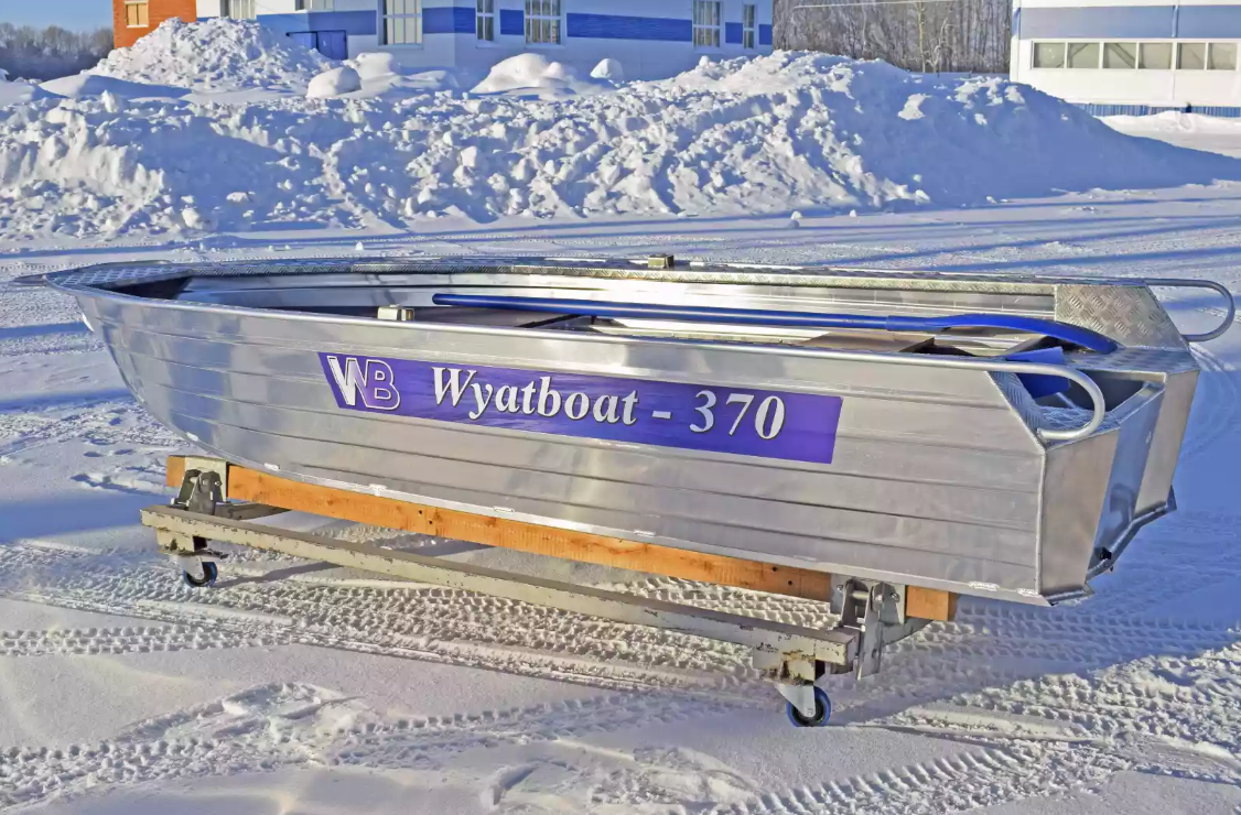 Алюминиевая лодка Wyatboat-370 Р FISH в Костроме