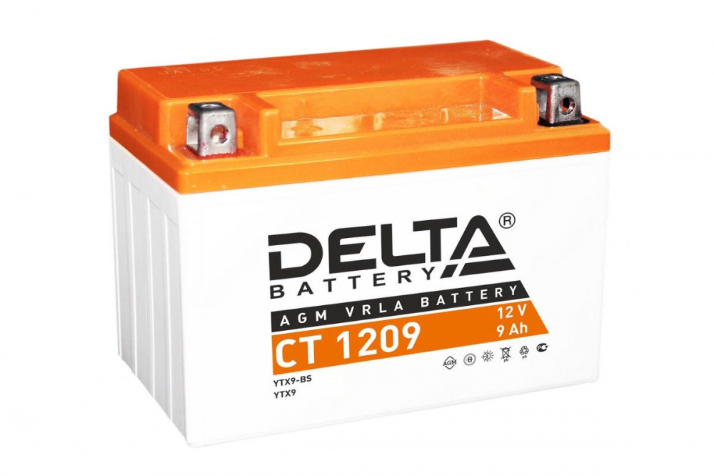 Аккумулятор Delta CT 1209 (12V / 9Ah) в Костроме