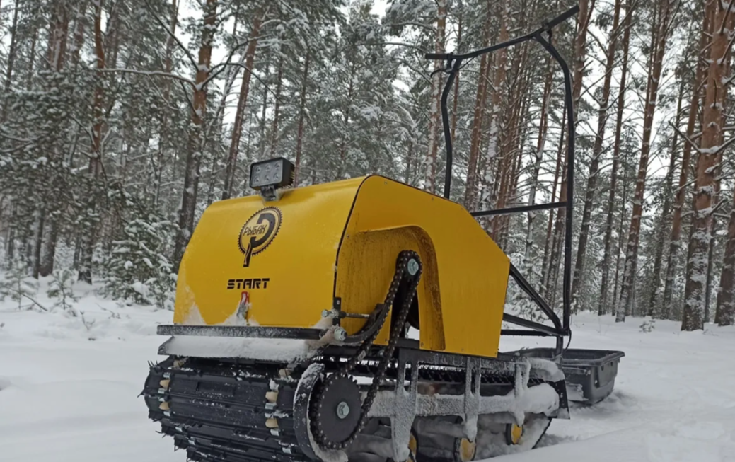 Мотобуксировщик РЫБАК СТАРТ Lifan 15 л.с. (металлический капот) в Костроме