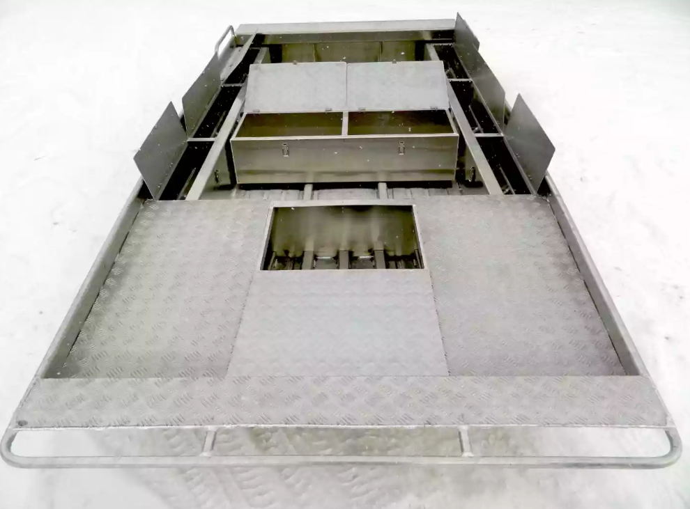 Алюминиевая лодка Wyatboat-390 Jonboat в Костроме