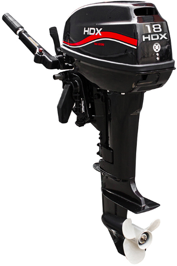 Лодочный мотор 2-х тактный HDX R series TE 18 BMS в Костроме