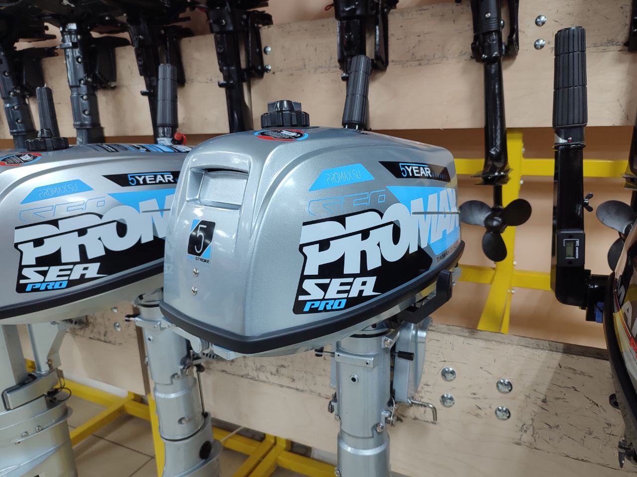 Лодочный мотор PROMAX SP5FHS (внешний бак 12 л) в Костроме