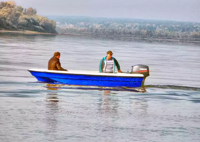 Стеклопластиковая лодка Wyatboat 430 тримаран в Костроме