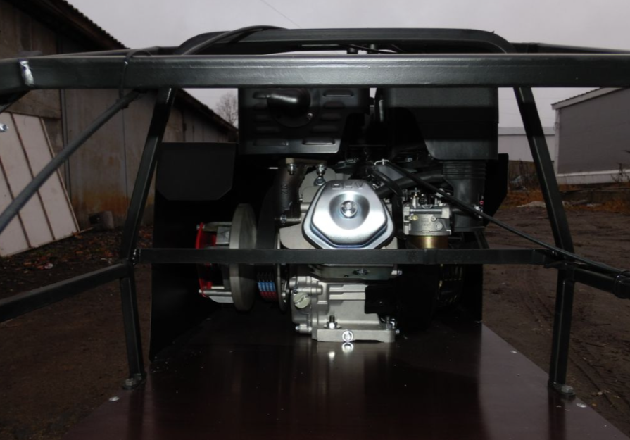 Мотобуксировщик AhtaR Зима 9 л/с с вариатором в Костроме