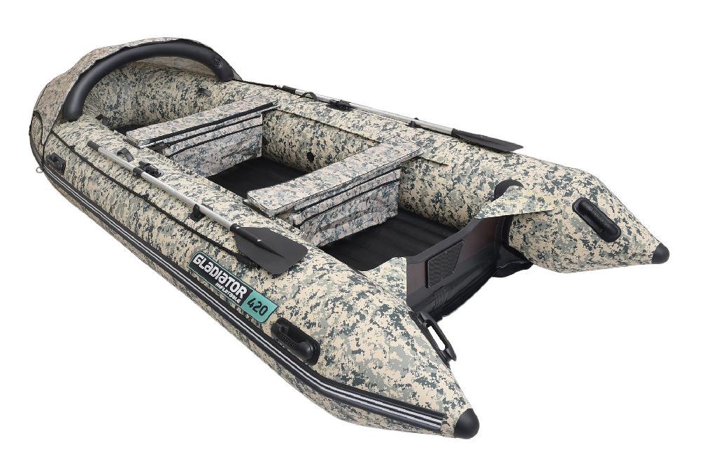 НАДУВНАЯ ЛОДКА GLADIATOR E350PRO в Костроме