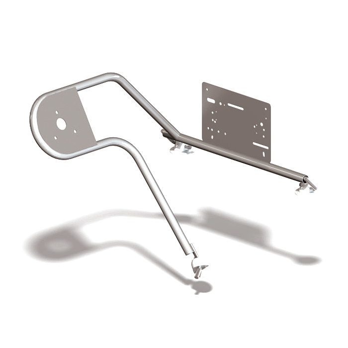 Стойка рулевая с креплением на баллон надувной лодки 25мм в Костроме