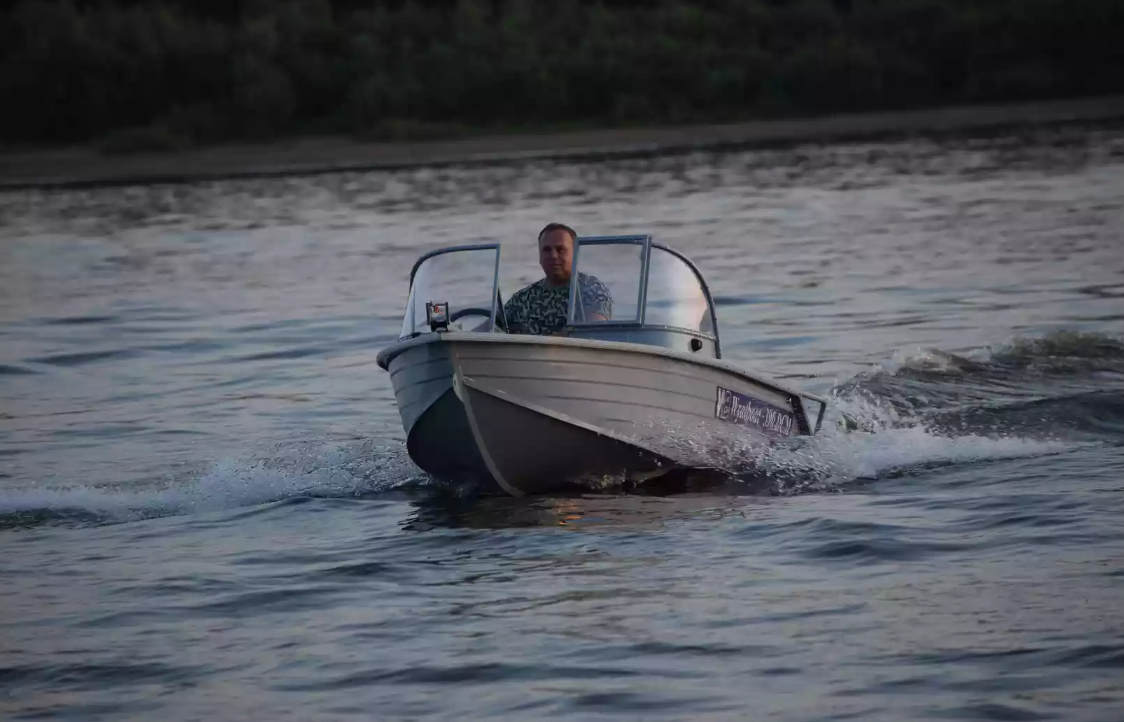 Алюминиевая лодка Wyatboat-390 DCM в Костроме