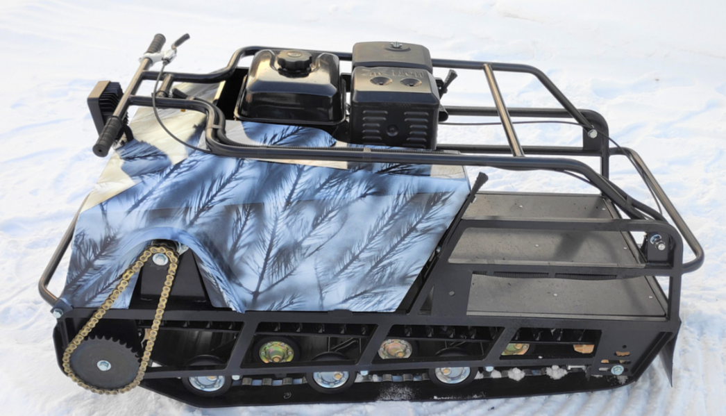 Мотобуксировщик Irondog (Железная собака) M600 15 Камуфляж Охотник в Костроме