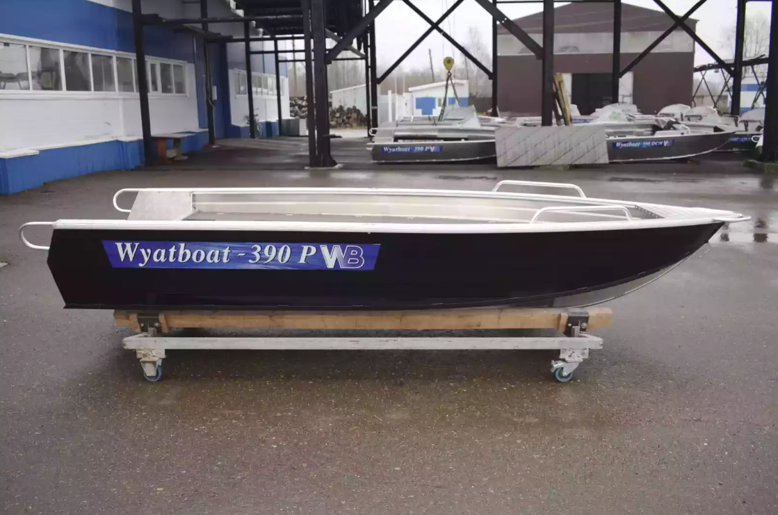 Алюминиевая лодка Wyatboat-390РМ в Костроме