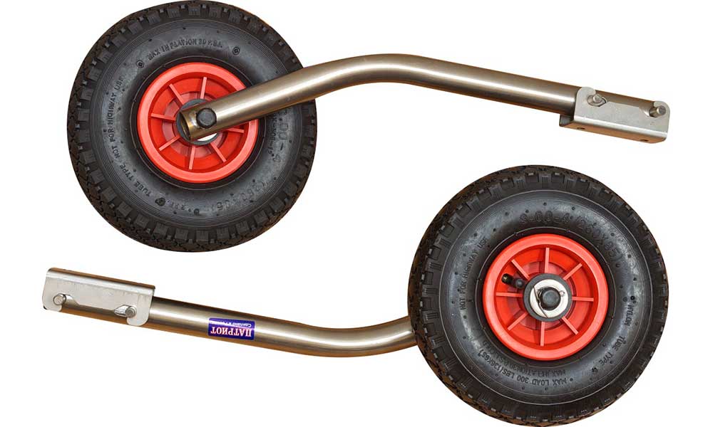 Транцевые колеса модульные удлиненные из нержавеющей стали в Костроме