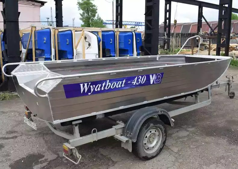 Алюминиевая лодка  Wyatboat-430 Master в Костроме