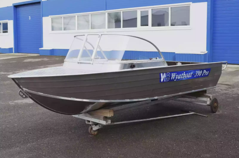 Алюминиевая лодка Wyatboat-390 Pro в Костроме