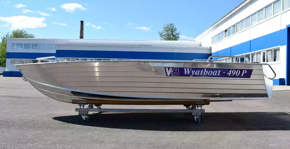 Алюминиевая лодка Wyatboat-490 P в Костроме