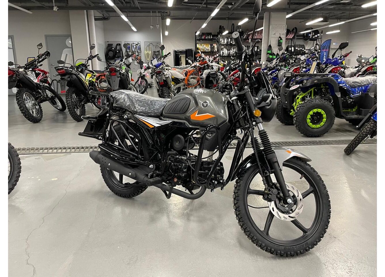 Мопед VMC NOVA 49сс (125сс) Led Full, дисковый тормоз, RKB RATO с баланс. валом, сигнализация в Костроме