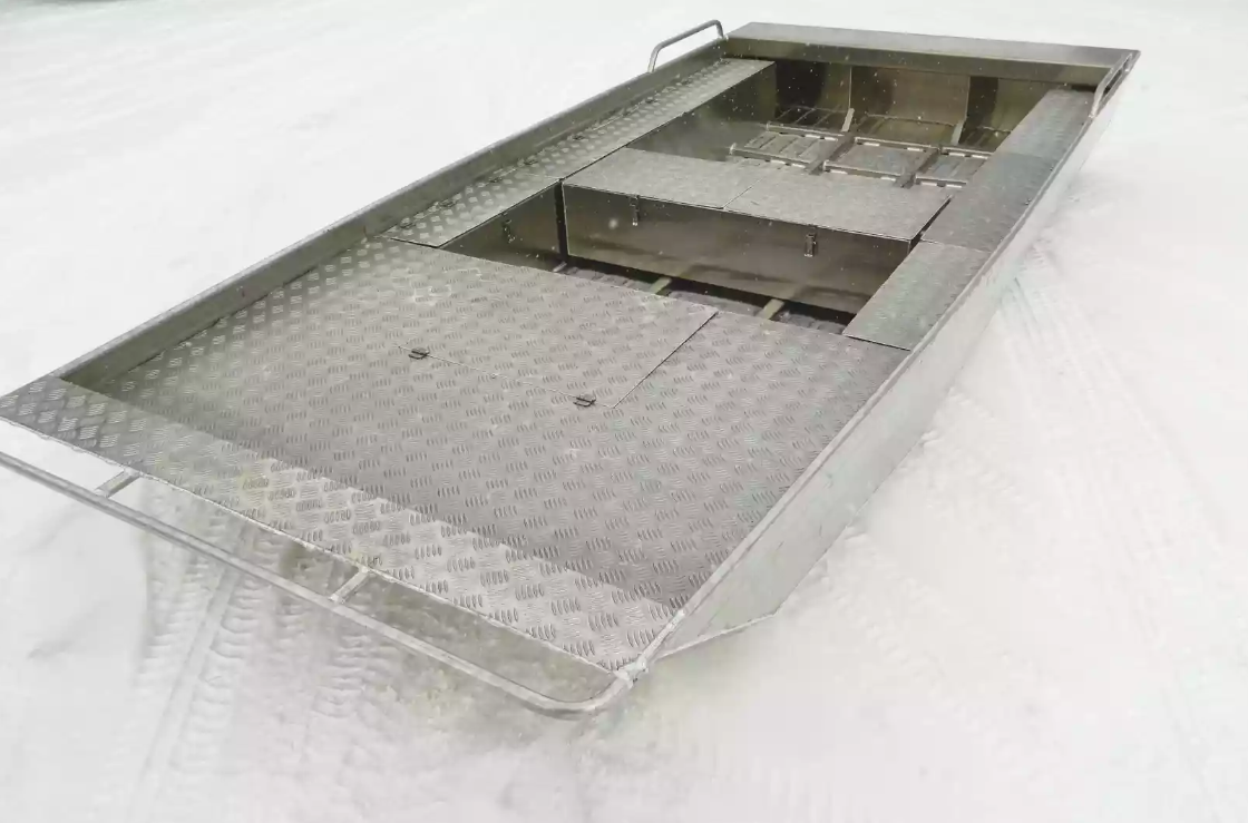 Алюминиевая лодка Wyatboat-390 Jonboat в Костроме