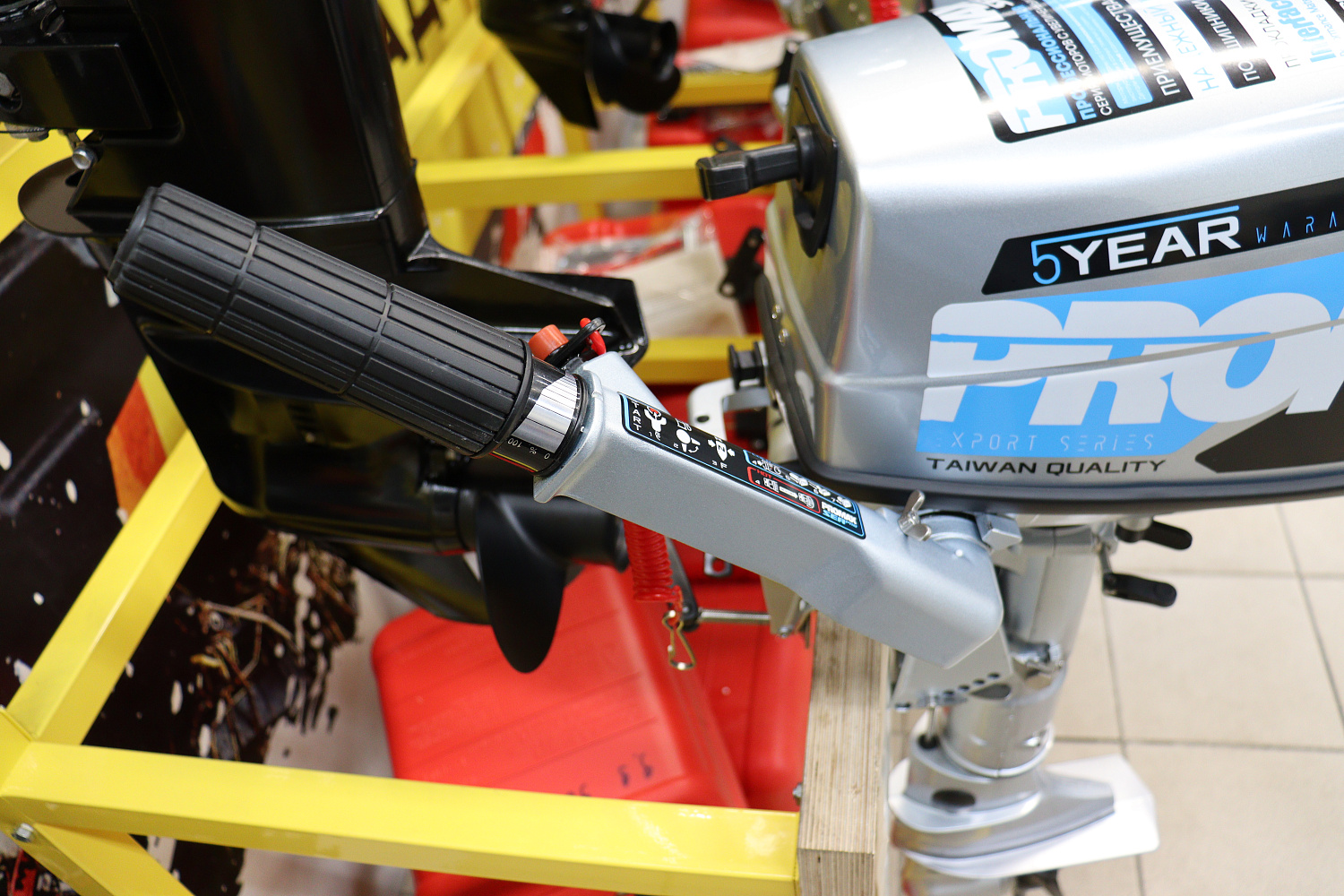 Лодочный мотор PROMAX SP5FHS (внешний бак 12 л) в Костроме