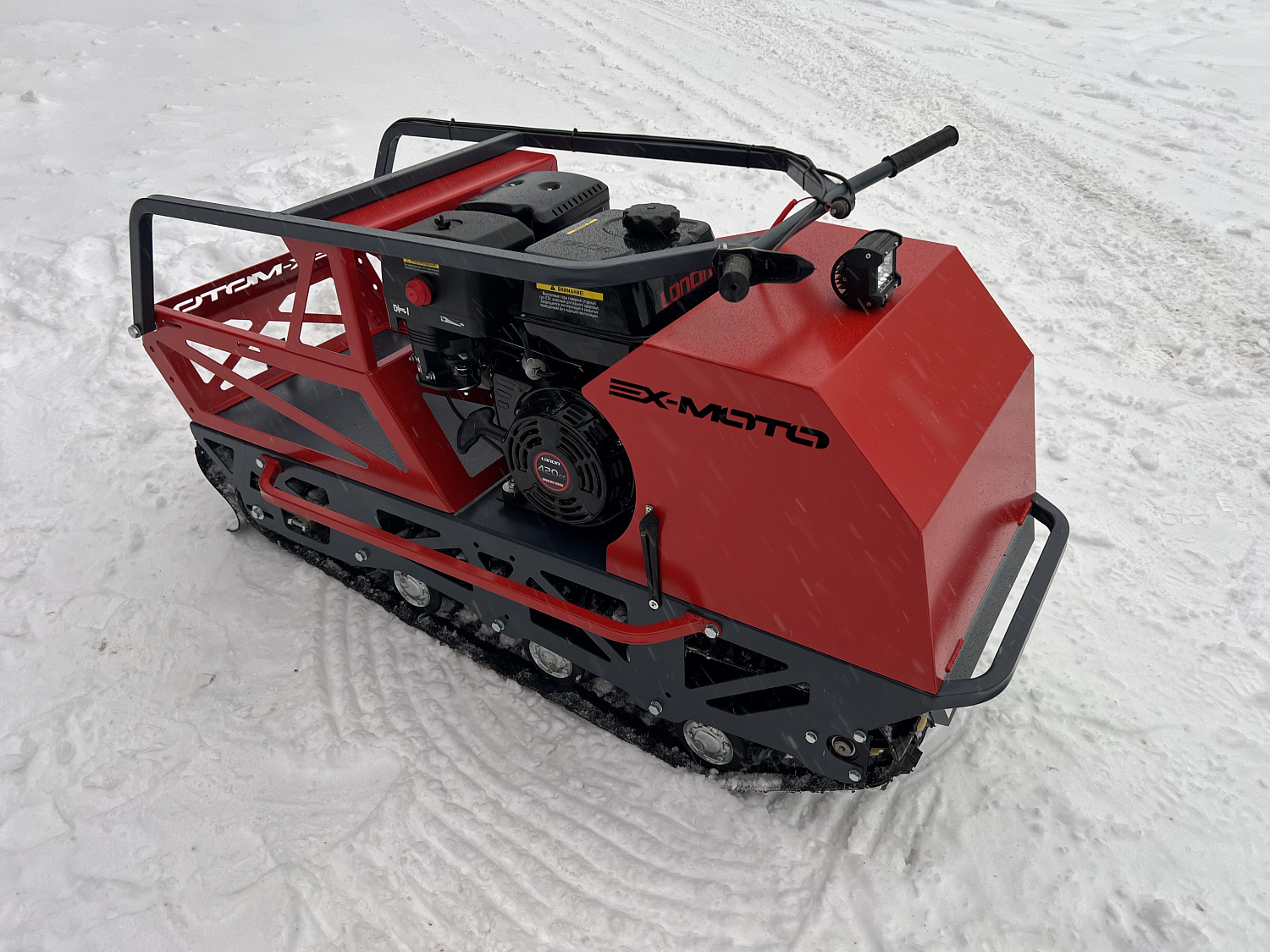 Мотобуксировщик EX-MOTO SNOWDOG S500 15л.с в Костроме