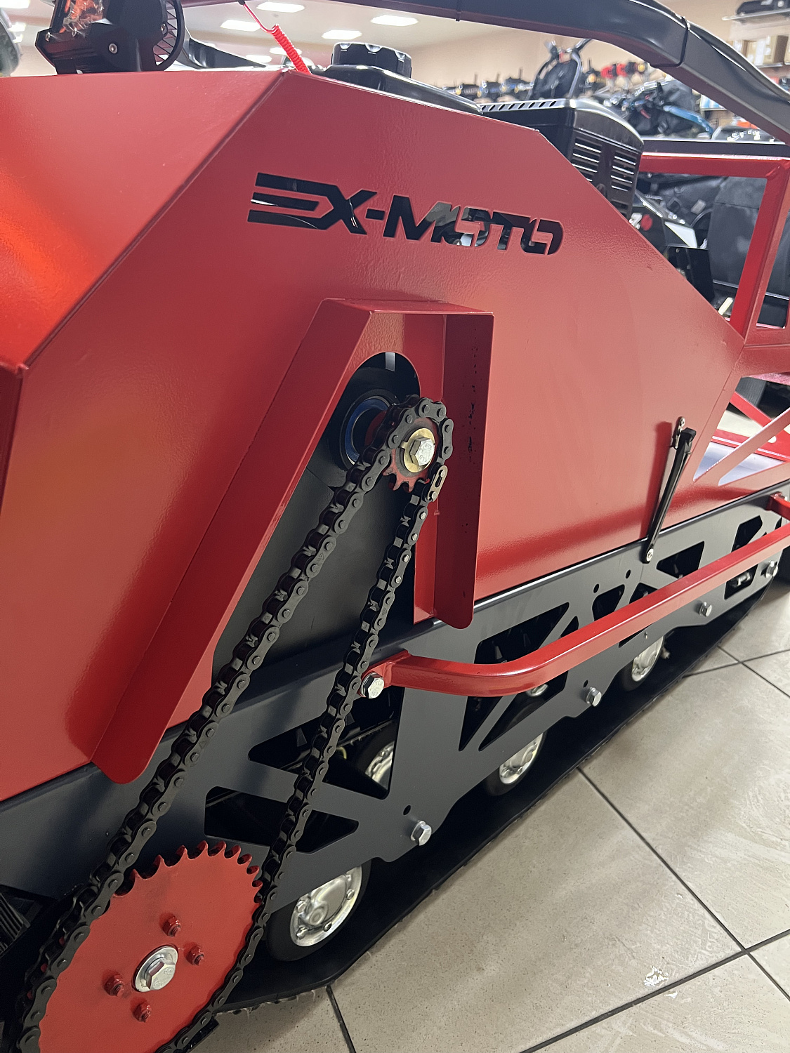 Мотобуксировщик EX-MOTO SNOWDOG S500 15л.с в Костроме