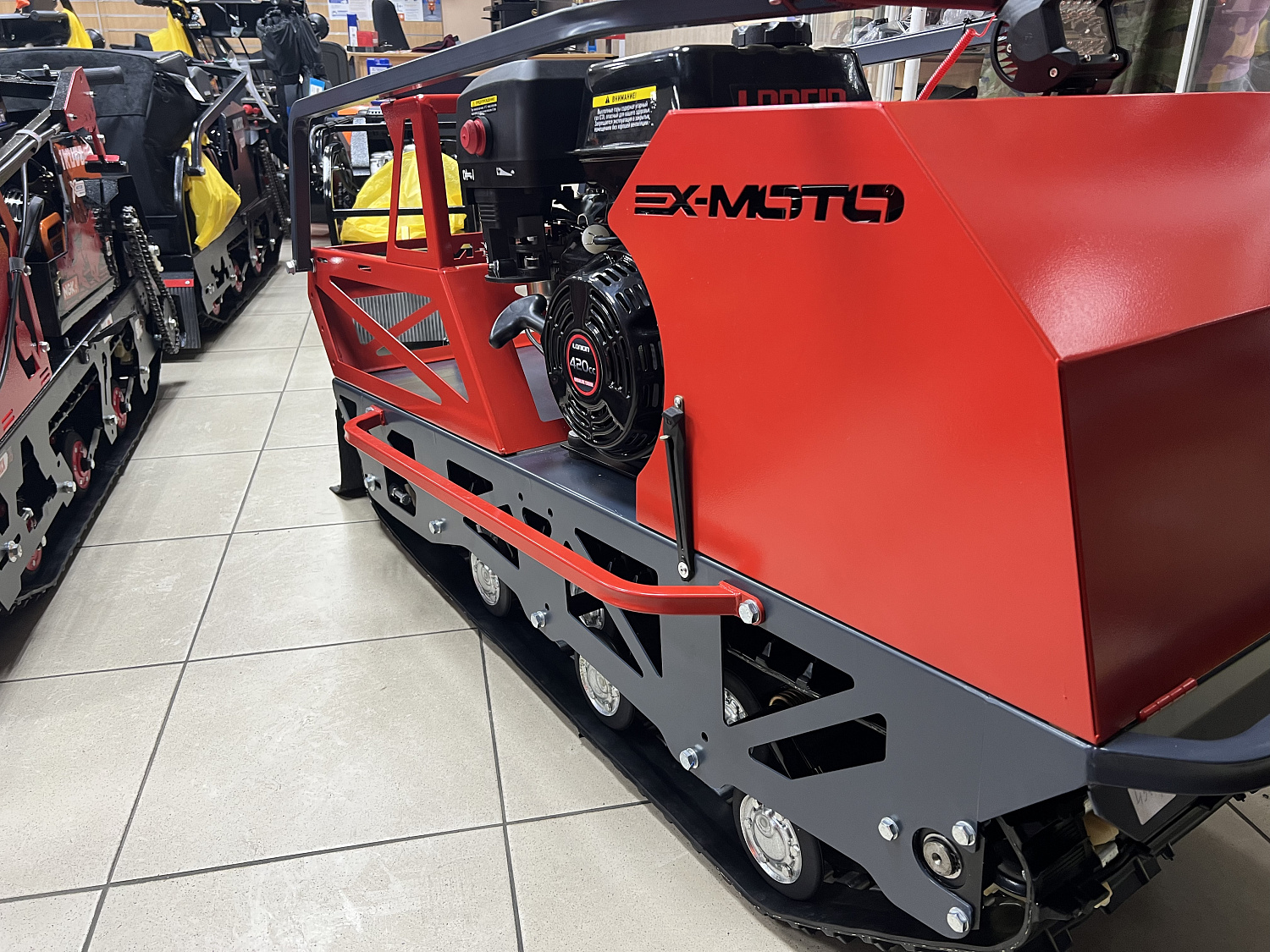 Мотобуксировщик EX-MOTO SNOWDOG S500 15л.с в Костроме