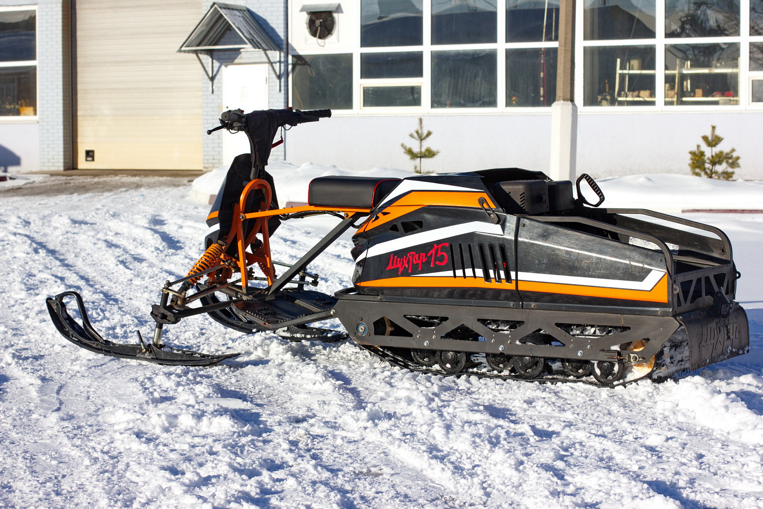 Мотобуксировщик IRBIS Мухтар 15 с лыжным модулем в комплекте в Костроме