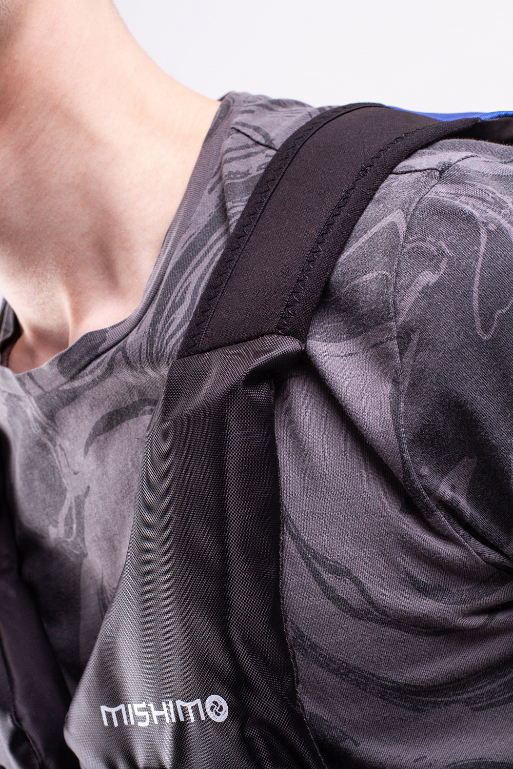 Жилет спасательный MISHIMO PRO Премиум качества Черно-синий в Костроме