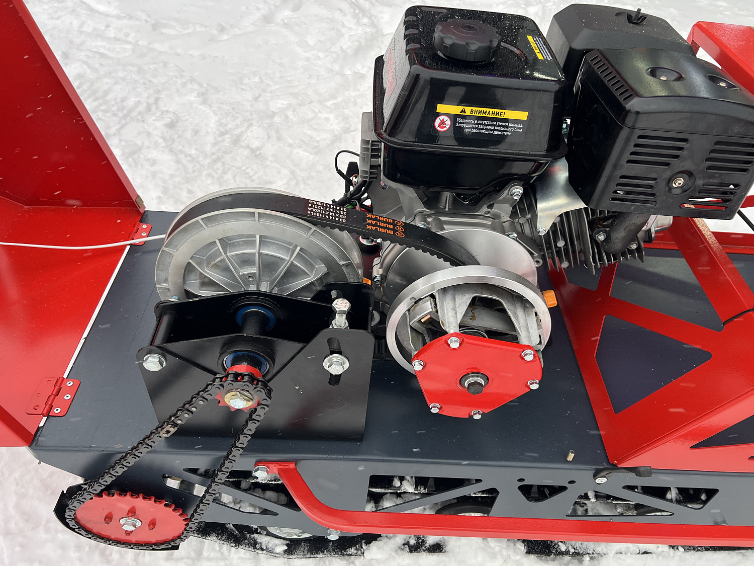 Мотобуксировщик EX-MOTO SNOWDOG S500 15л.с в Костроме