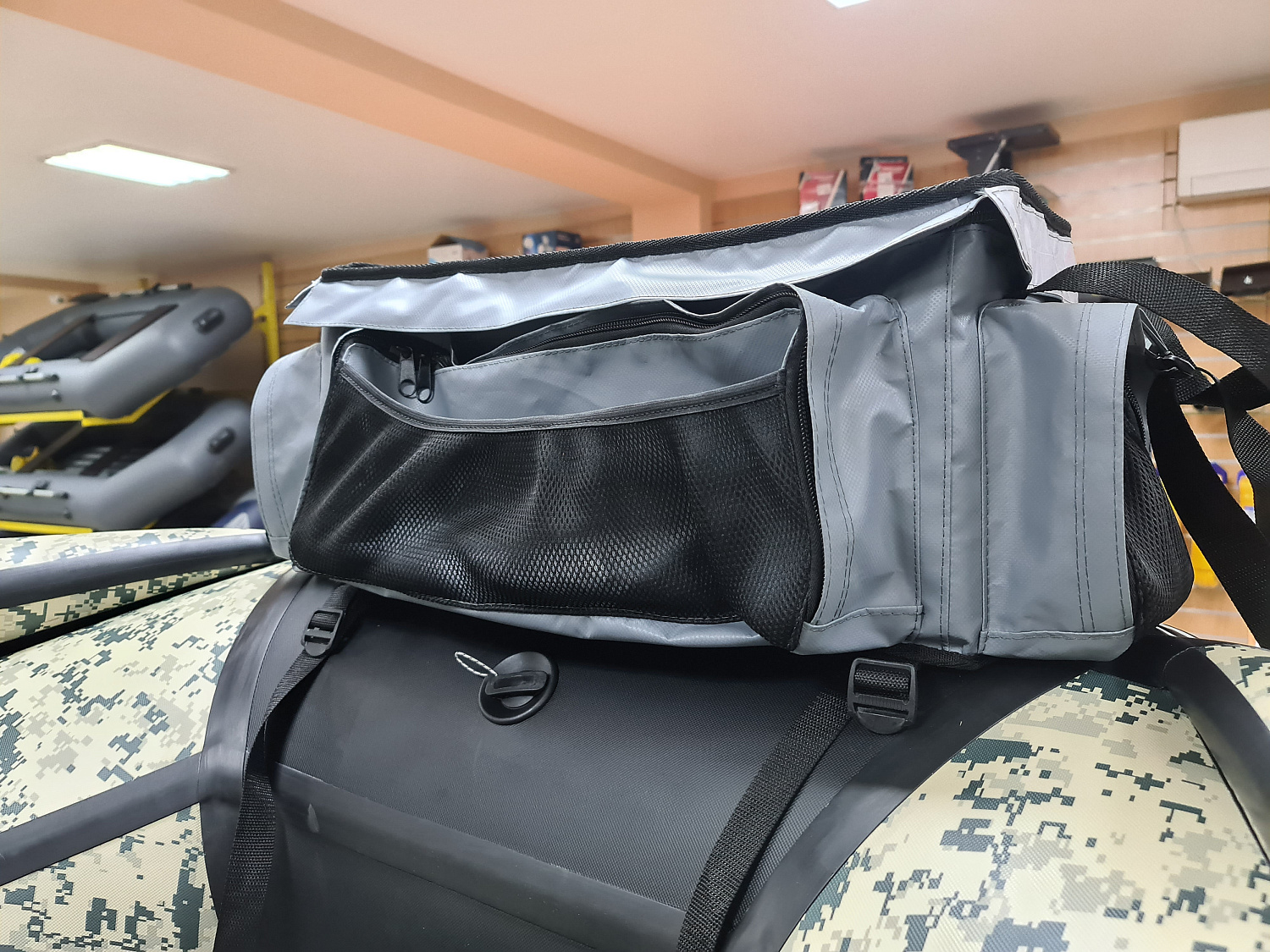 СУМКА ЛЮКС НА БАЛЛОН ДЛЯ ЛОДОК ПВХ 50Х25Х25 СМ в Костроме