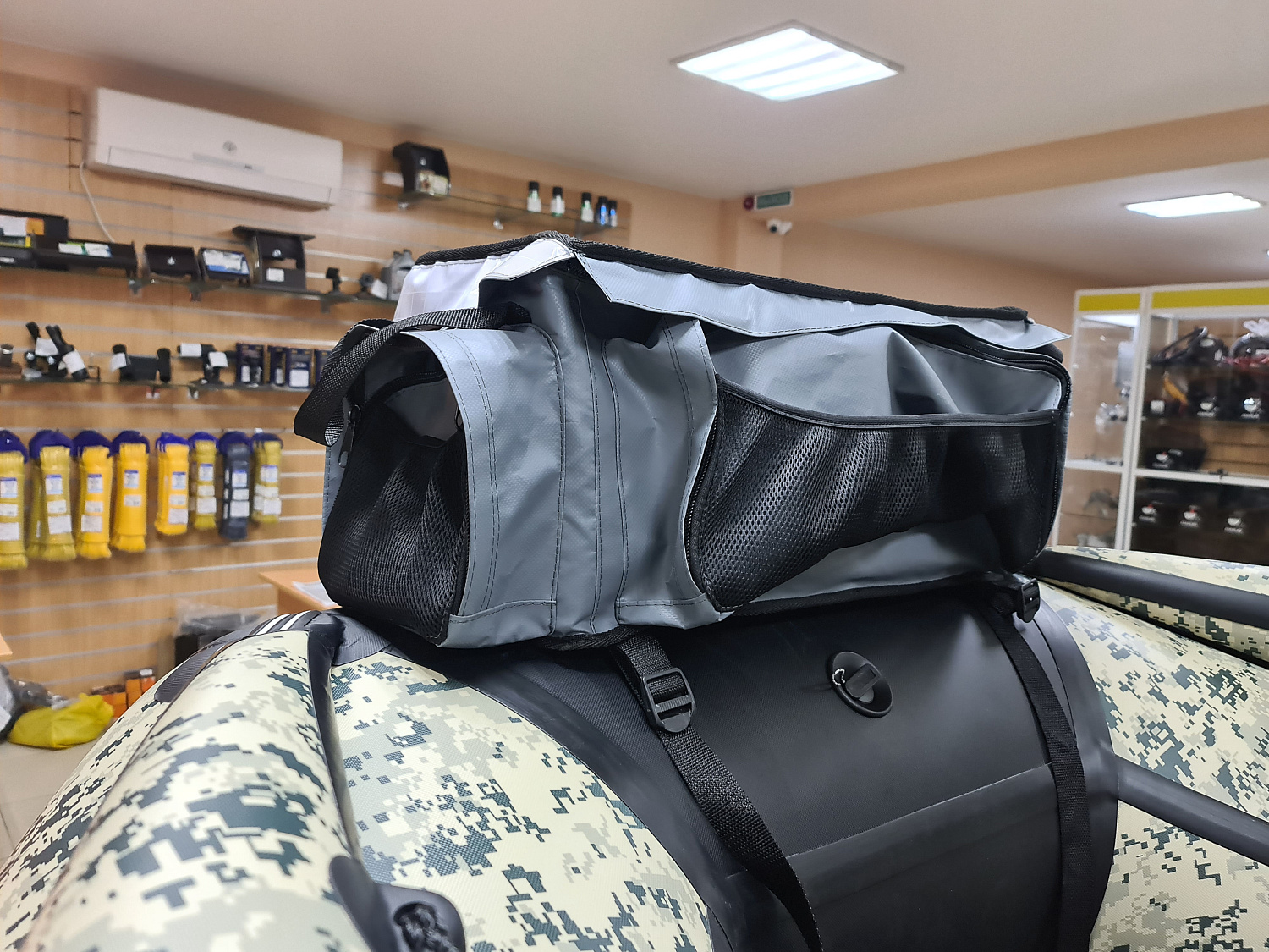 СУМКА ЛЮКС НА БАЛЛОН ДЛЯ ЛОДОК ПВХ 50Х25Х25 СМ в Костроме